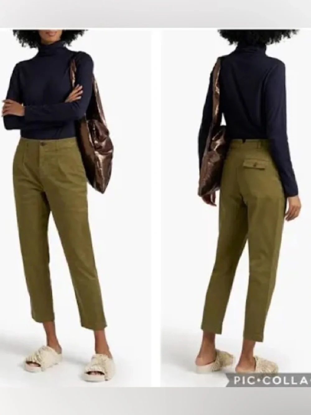 Alex Mill Boyish Olive Green Chino Pants - Picture 1 of 8